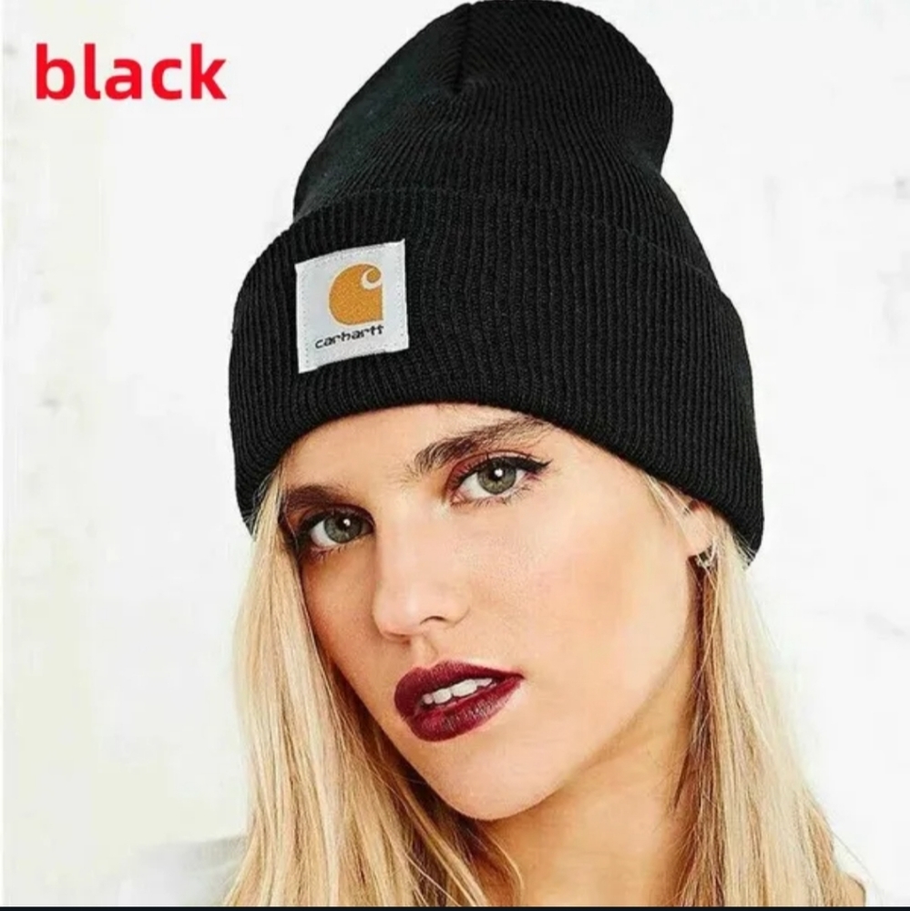🎉🎉NEW🎉🎉BACK IN STOCK!! UNISEX BLACK CARHARTT Beanie🎉🎉